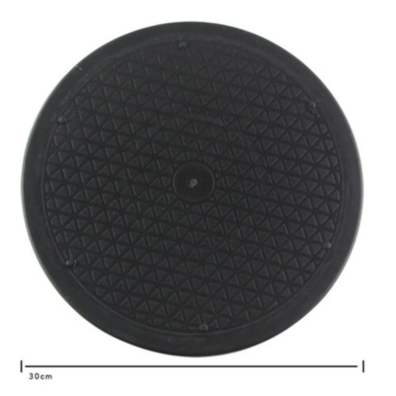30cm Round Display Platform Turntable Heavy Duty Ornament Plastic Pottery 360 Degree Rotating Sculpture | Дом и сад