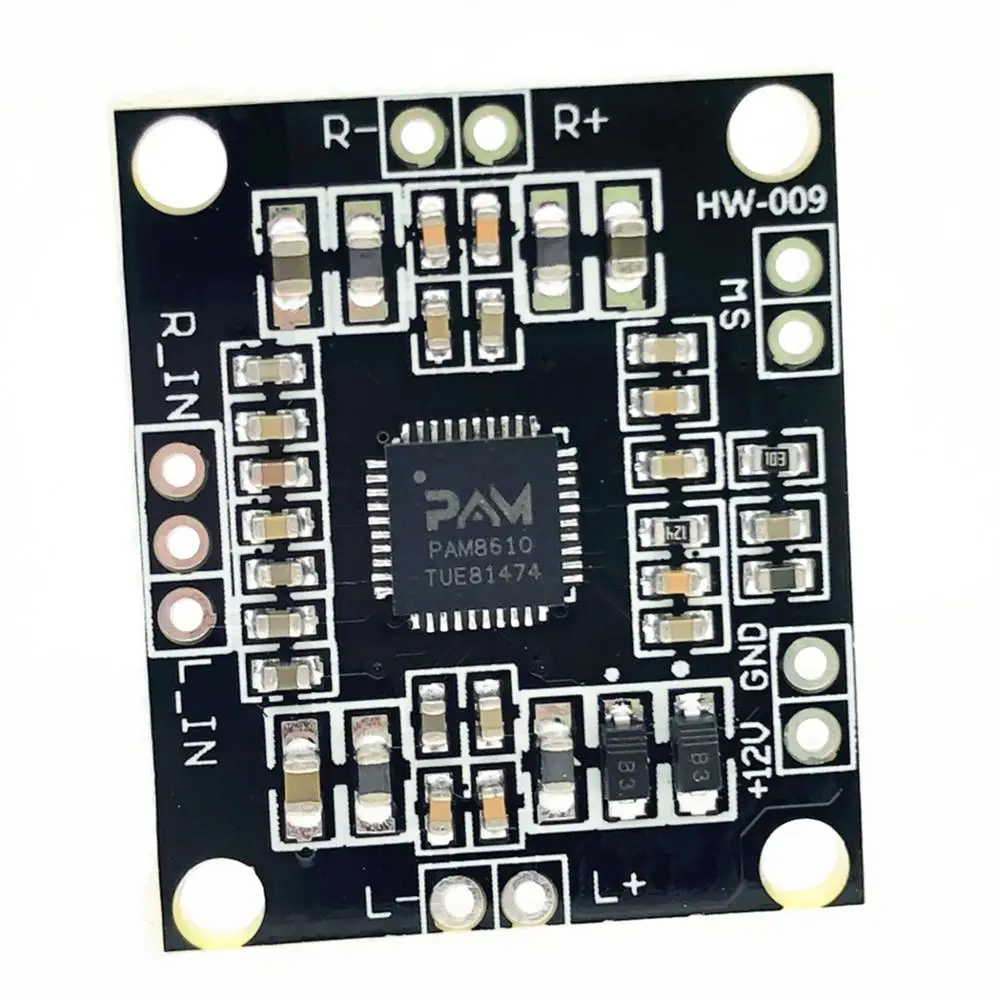 1pcs PAM8610 2x15W Amplifier Board Digital Two-channel Stereo Mini Class D Power | Integrated Circuits