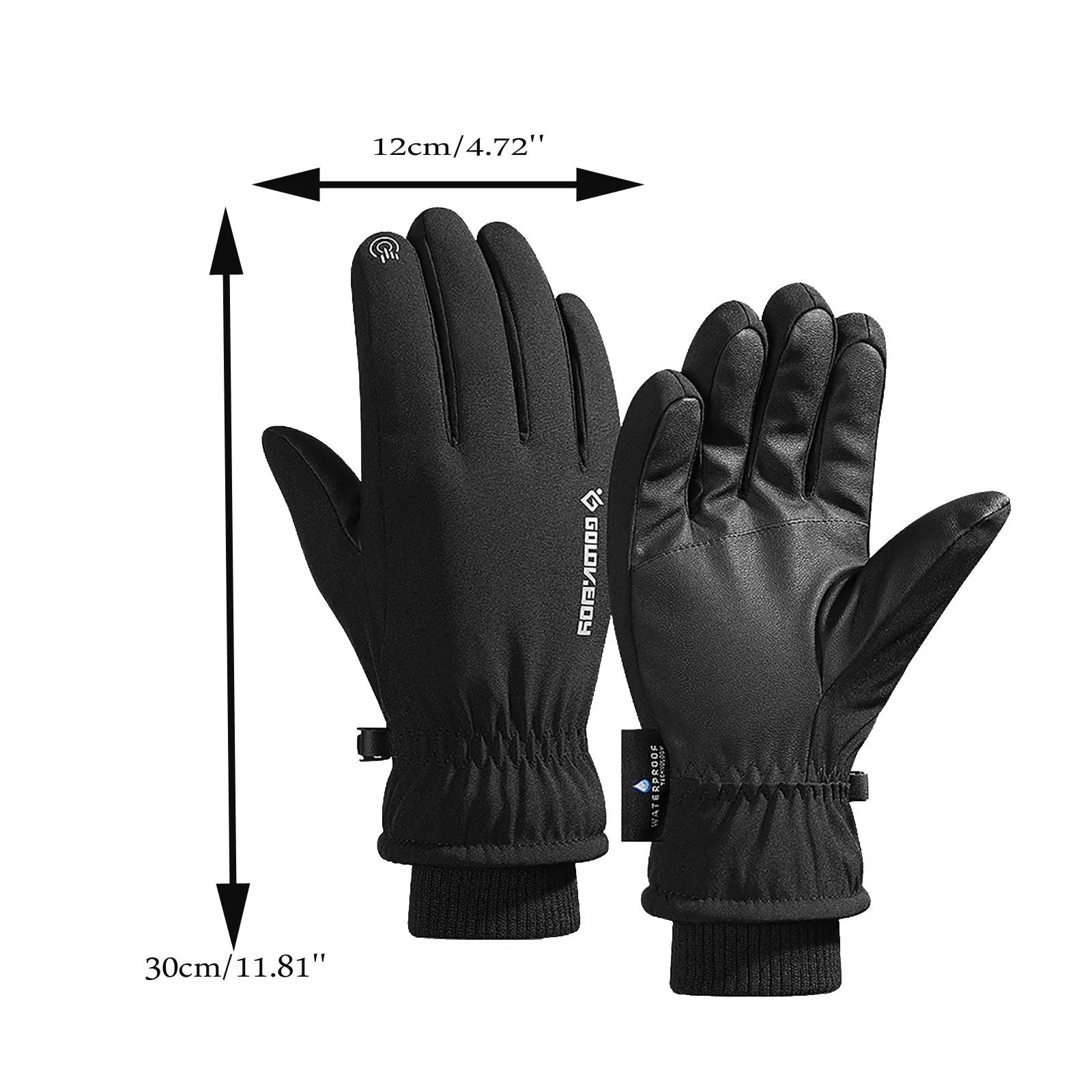 

2021 New Men's Ski Gloves Snowboard Gloves Snowmobile Motorcycle Riding Winter Gloves Windproof Waterproof Unisex Snow Gloves