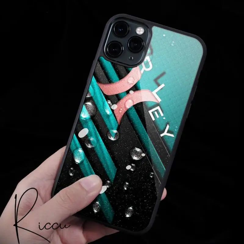 

Luxury Sport Brand Hurley Phone Case Rubber for iPhone 12 11 Pro Max XS 8 7 6 6S Plus X 5S SE 2020 XR 12 Mini case