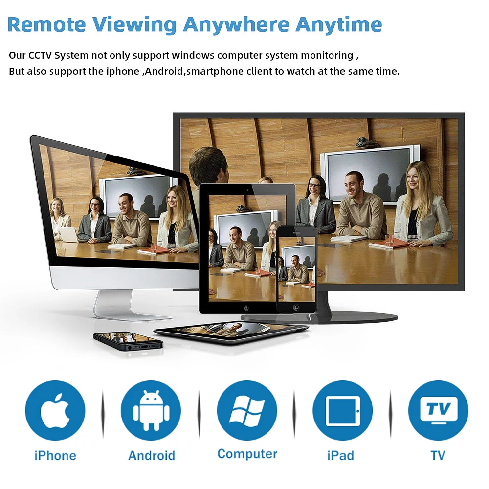 Аналоговая камера AHD 2 МП 1080P проводная цилиндрическая IP-камера безопасности