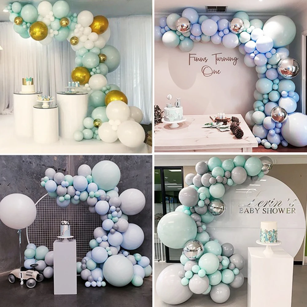 

Macaron Balloon Garland Arch Birthday Party Decoration Kids Confetti Wedding Birthday Balloon baby shower Boy Girl