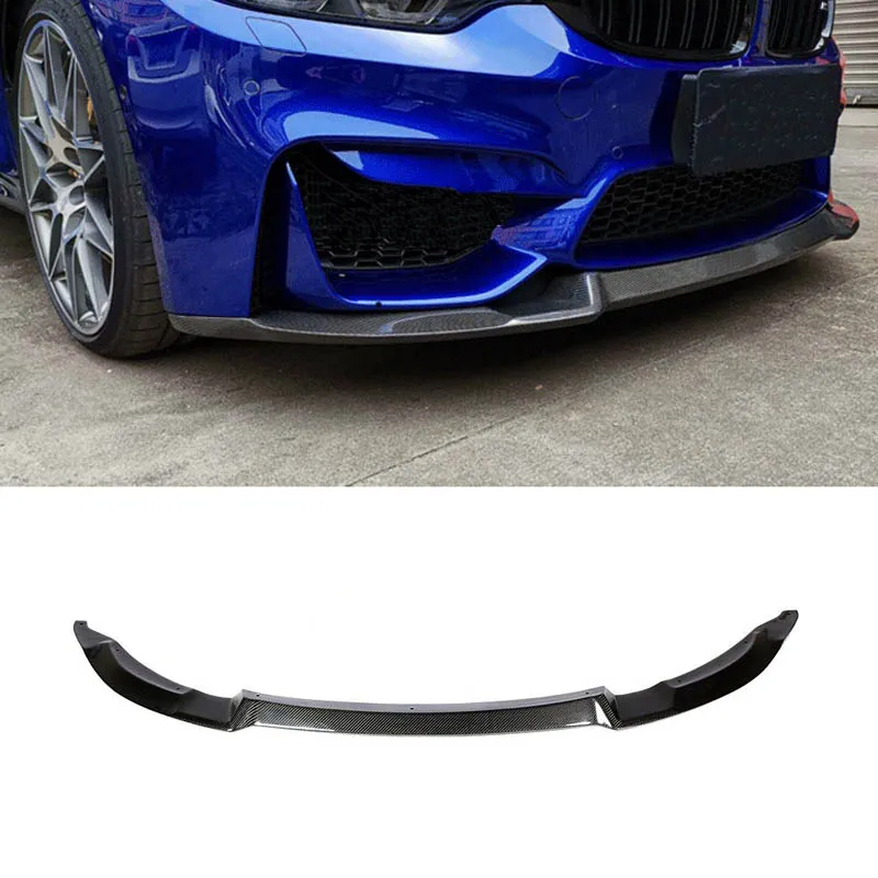 Разветвитель переднего бампера для BMW F80 F82 F83 M3 M4 2014 up Стайлинг автомобиля из