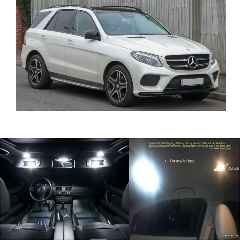 10 шт. светодиодные лампы для салона автомобиля Mercedes-Benz | Автомобили и мотоциклы