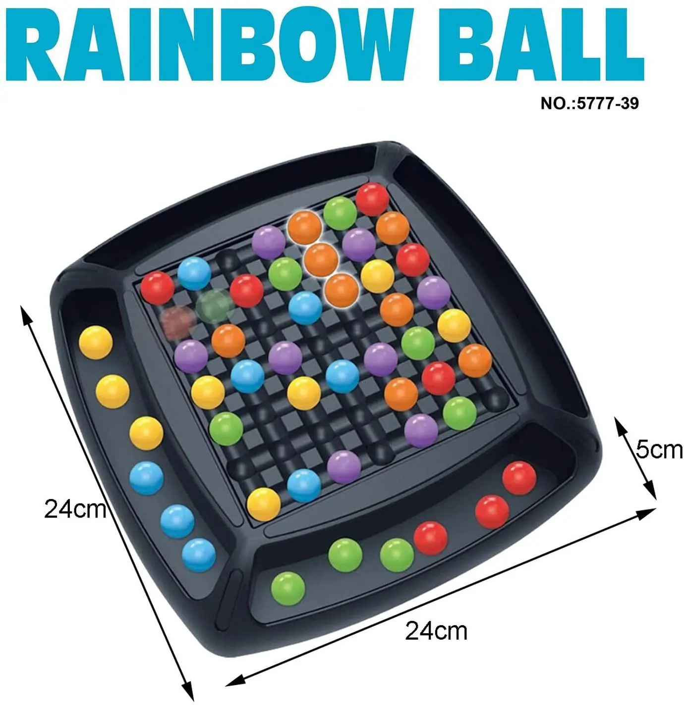 Интерактивный Радужный шарик для родителей и детей игра устранения радуги