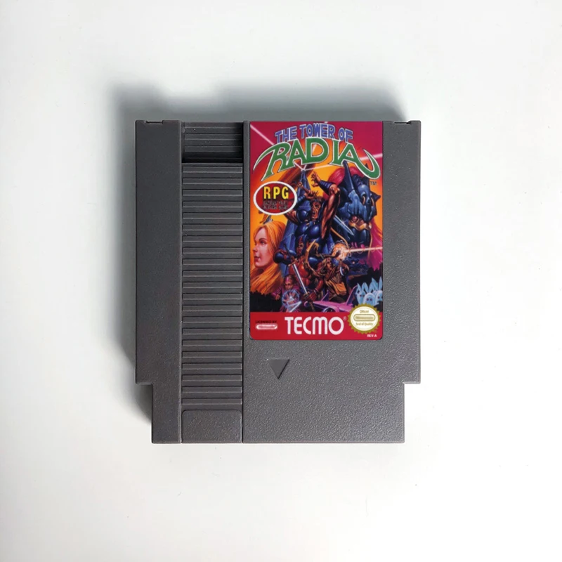 

The Tower of Radia Battery Save - Game Cartridge For NES Console 72 Pin