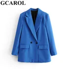 Пиджак женский однобортный с двумя пуговицами и английским воротником, на 4 сезона