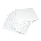 Акустические панели белые, 12 шт., высокая плотность, скошенный край для отделки стен и акустической обработки