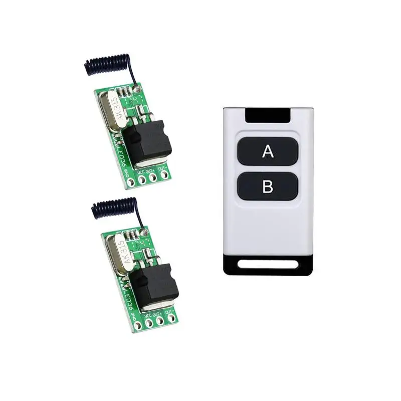 Мини-переключатель дистанционного управления DC7 V 9 В 10 12 24 36