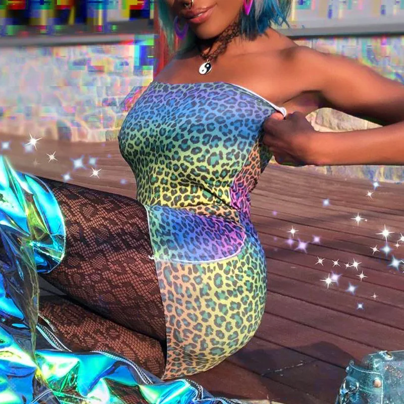 ANJAMANOR Сексуальная Ночная обтягивающая одежда для клубной вечеринки платье 2019