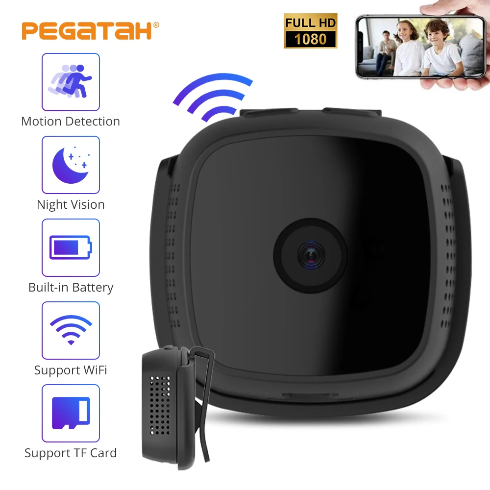 

1080p hd mini wireless wifi ip camera smart home Security outdoor DV camera night vision Motion detection Micro Cam