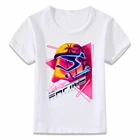 Детская одежда, футболка, неоновый штурмовик, футболка для мальчиков и девочек, рубашки для малышей Tee oal076
