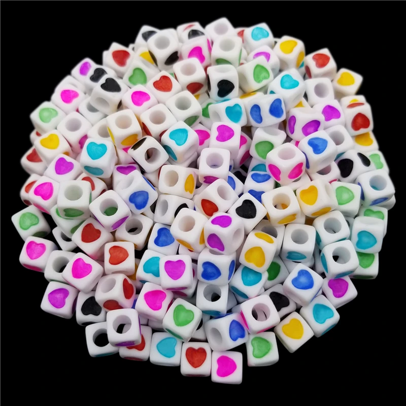 Бусины квадратные для изготовления ювелирных изделий сделай сам россыпью в