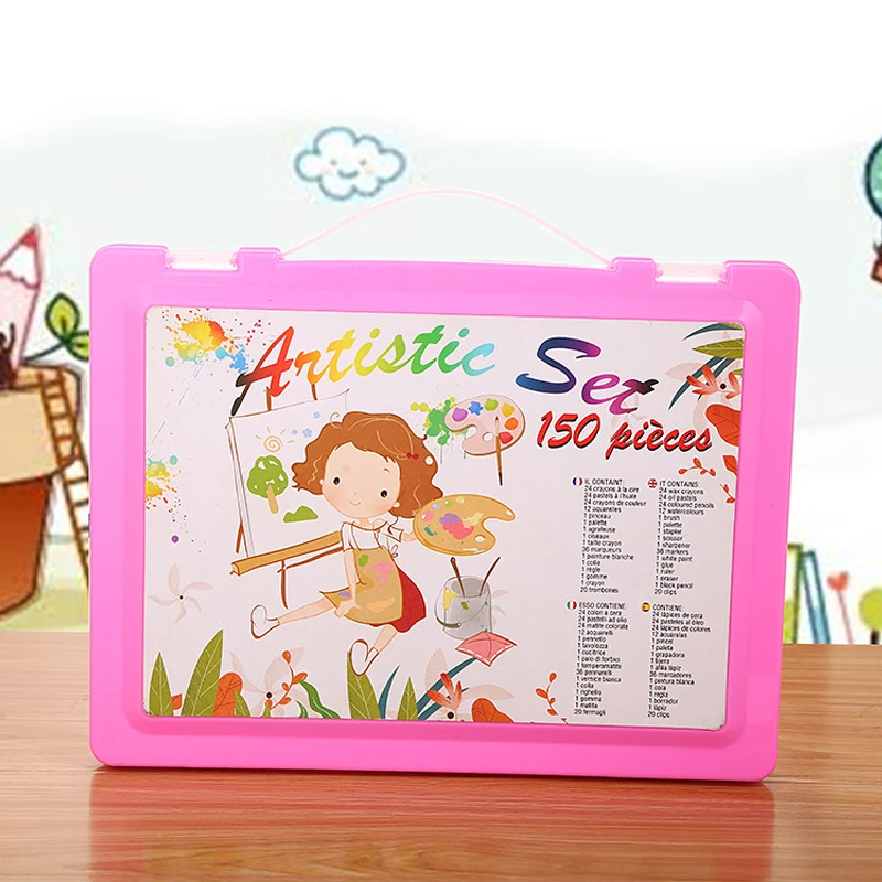 Набор канцелярских принадлежностей для студентов 150 шт. акварельная ручка