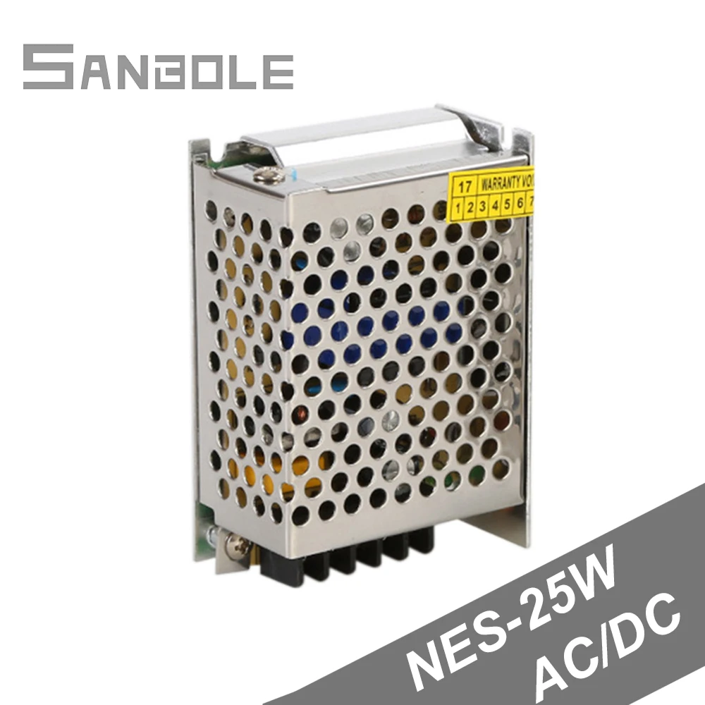 NES 25W 12v2.1a импульсный режим источник питания связь AC220V изменение DC12C Регулируемый