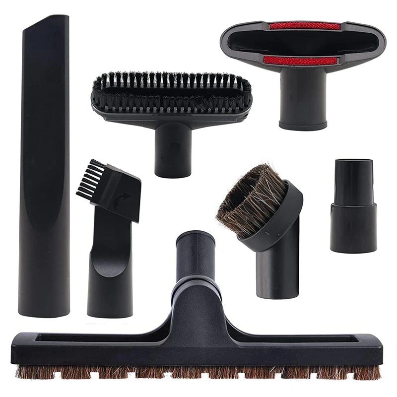 

Universal Vacuum Nozzle Suction Brush Head for 32mm 1 1/4in Vacuum Cleaner Accessories Crevice Tool for Hardwood Floor Brush