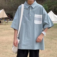 2022 new hot sale simple teen solid color t shirt oversize loose fashion street funny clothes summer short sleeved mens t shirt