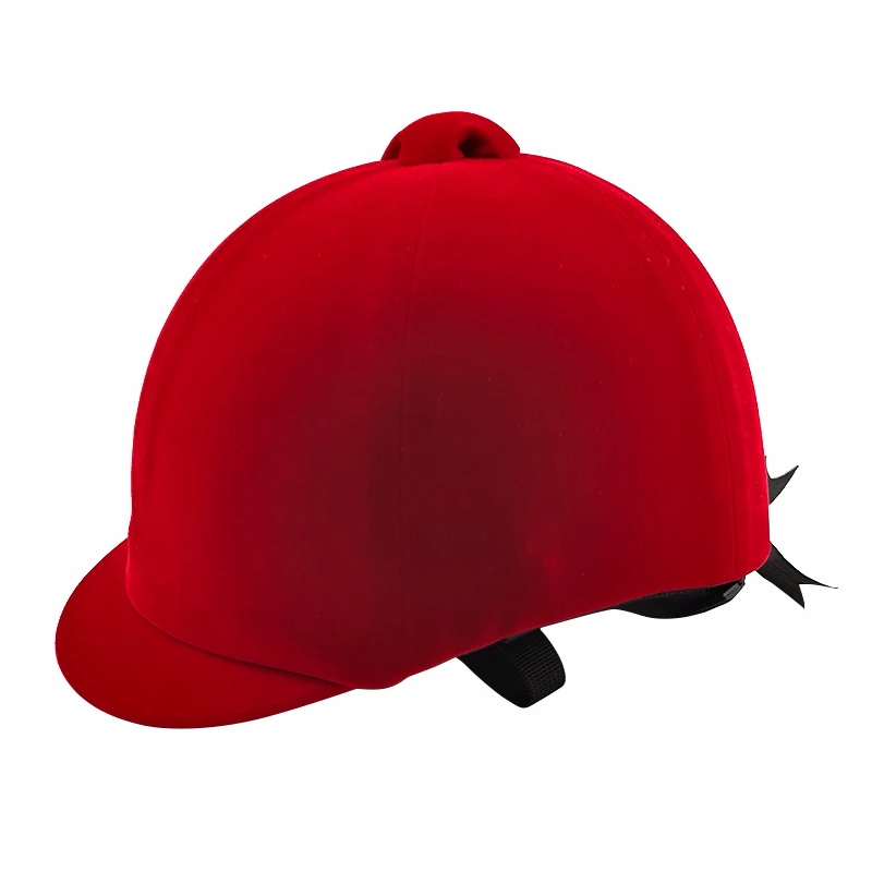 Бархатная детская шапка для верховой езды амортизирующий шлем предотвращения