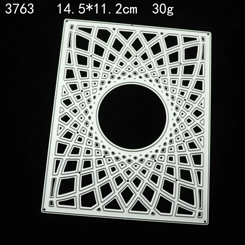 

JC Metal Cutting Dies Cross Line Rectangle Background for Scrapbooking Handmade Shape Stencil Craft Mold Mould Decor New Design