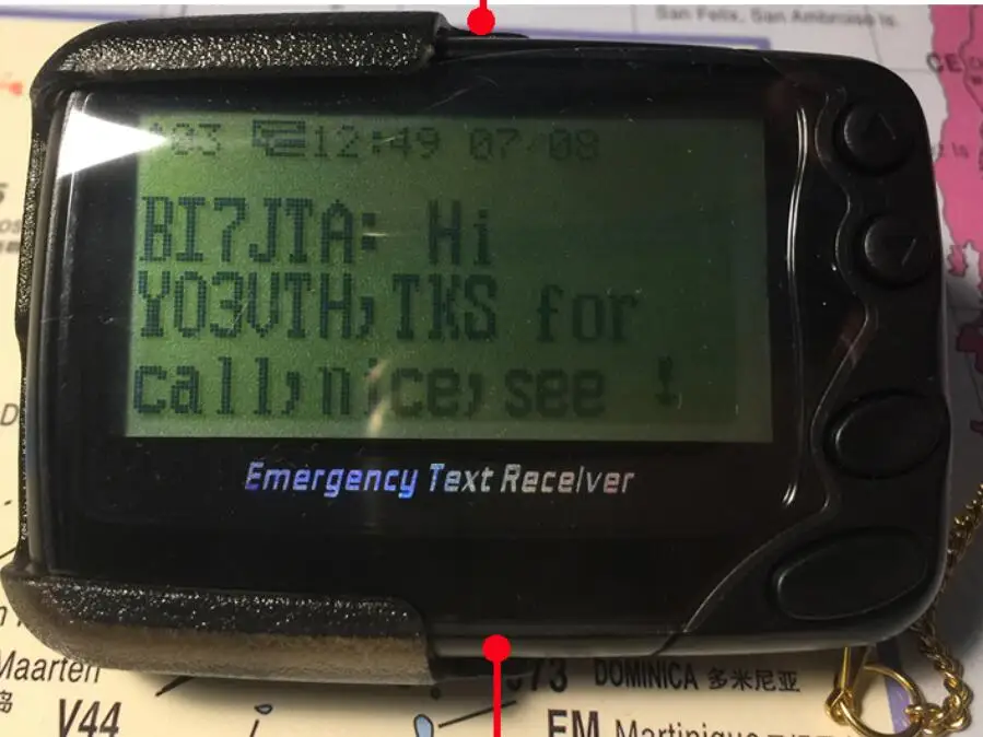 Программируемый альфа-Цифровой пейджер POCSAG аварийный текстовый приемник и
