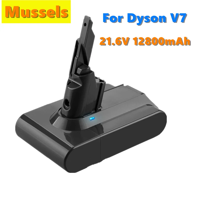 

2021 Original 21.6V 12800mAh Li-ion V7 12.8Ah Batteries For Dyson V7 Absolute V7 Vacuum Cleaner Replacement Power Tools Battery