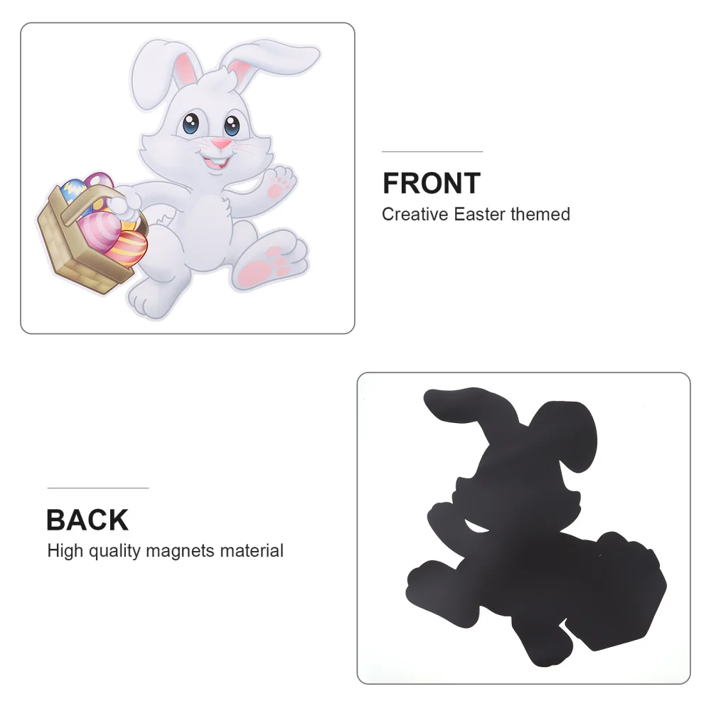 

1 Set Eater Egg Pattern Stickers Magnetic Refrigerator Decals Removable Stickers