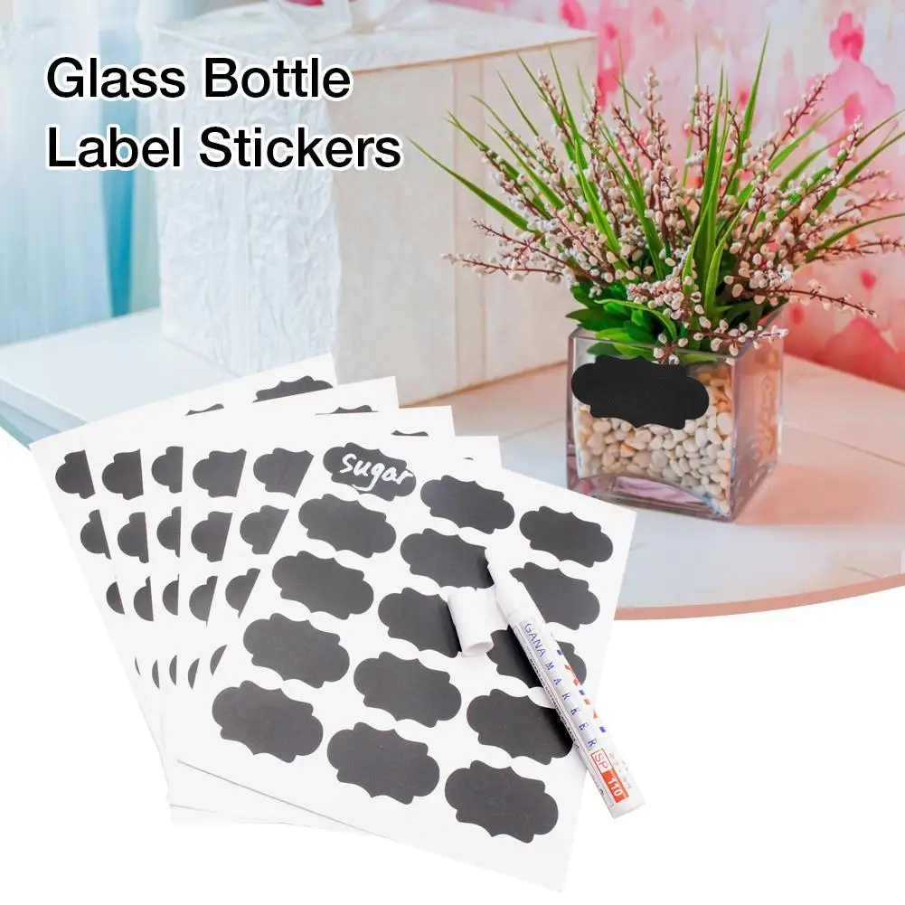 6 шт. наклейки на бутылки|Наклейки стену| |