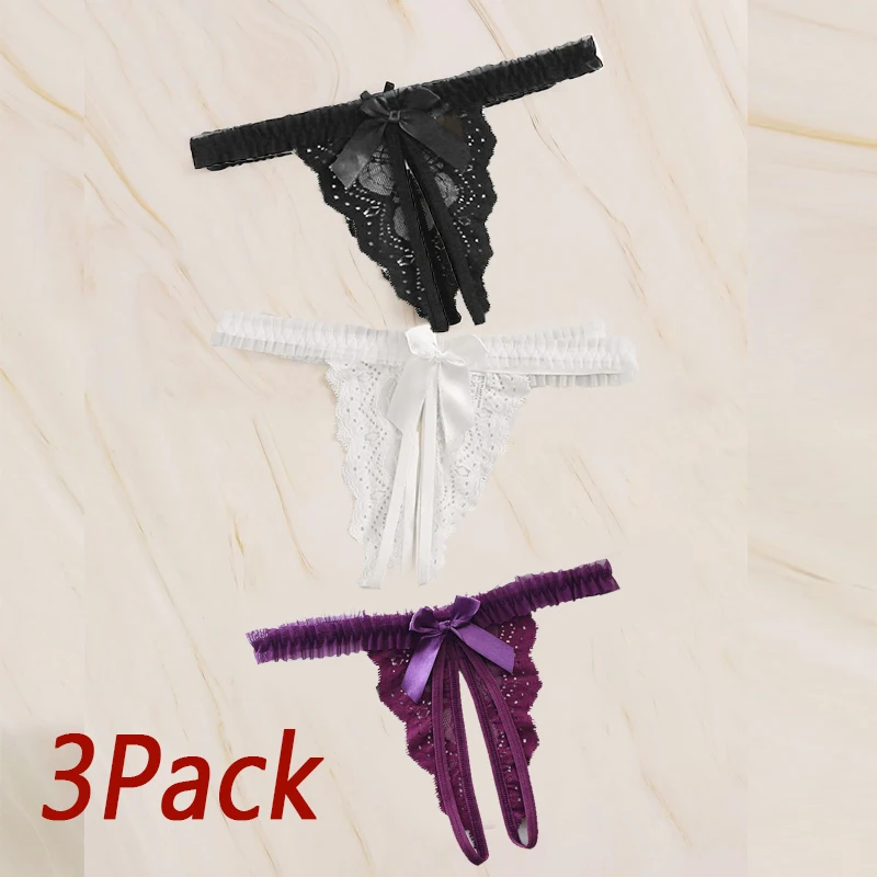 Tрусы женские нижнее белье Женские сексуальные стринги трусы мужские кружевные