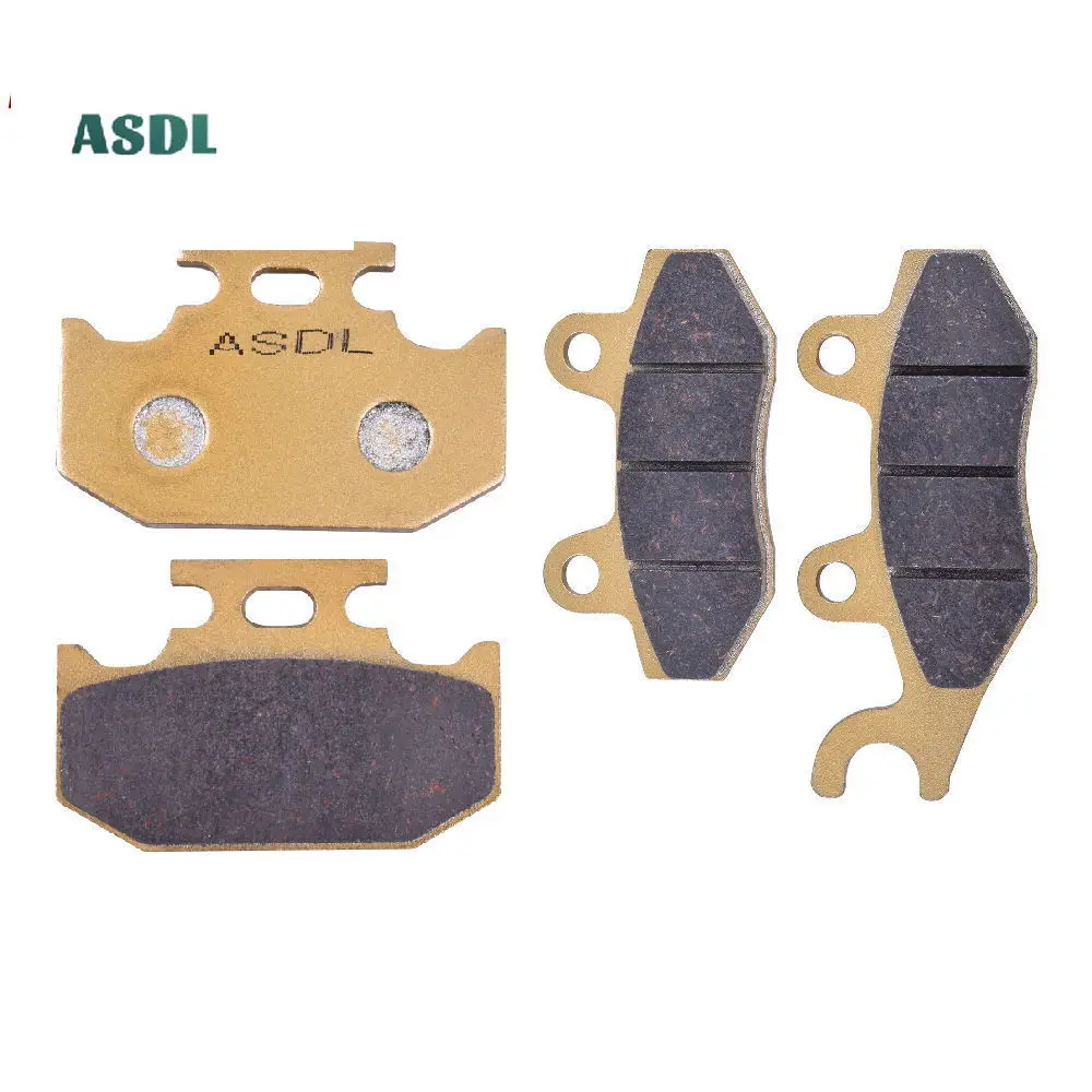 

Motorbike Front and Rear Brake Pads For Kawasaki KX125 KX125G KX 125 G1 H1 H2 J1 J2 K1 89-93 KDX200 KDX200E KDX 200 E5 E6 93-94