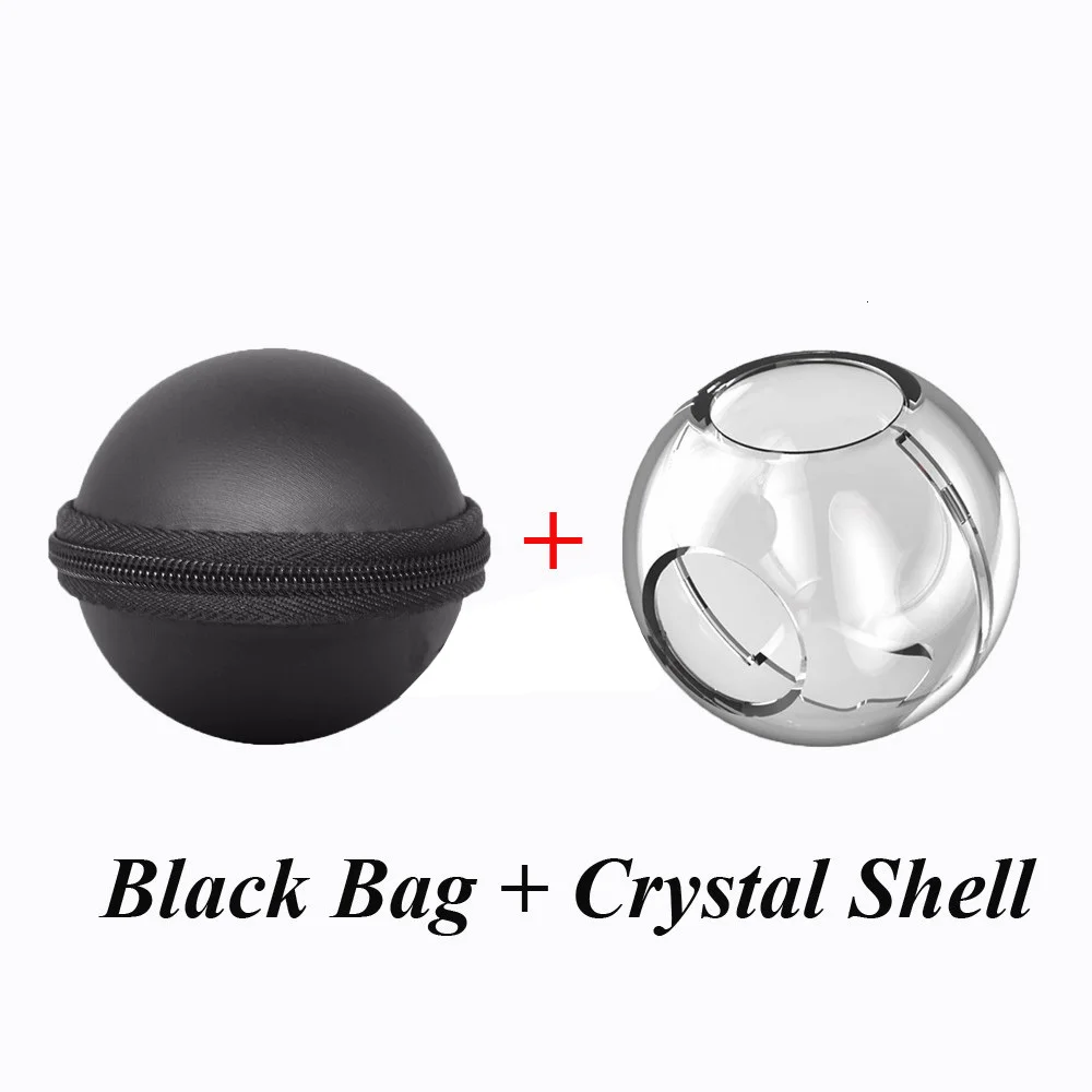 HeS Bllack Bag ZOMTOP 2 в 1 для Nintendo Switch Poke ball plus контроллер сумка для переноски и с украшением в виде кристаллов чехол прозрачный просвечивающийся чехол КРЫШКА ДЛЯ командной игры в покебол(Иви - Цвет: HeS Bllack Bag