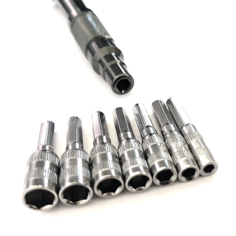 Набор инструментов для отвертки комплект из 7-8 шт. диаметром 3/25 дюйма H4 × 28 мм с