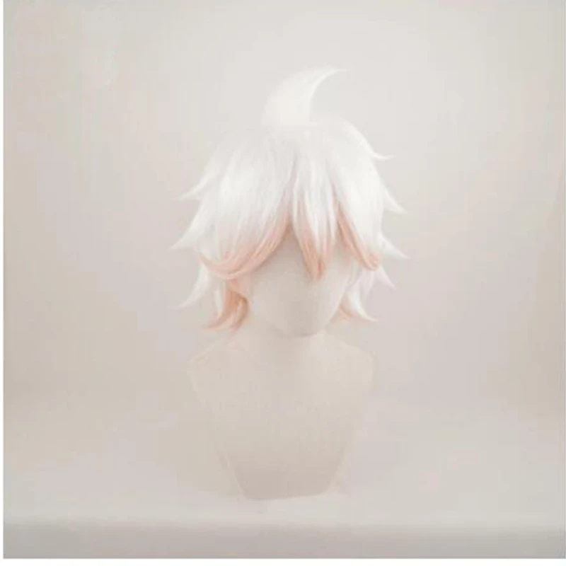 

2020 Komaeda Nagito Wig Danganronpa Cosplay Wig Anime Cosplay Hair Synthetic Heat Resistant Hair Komaeda Nagito Cosplay