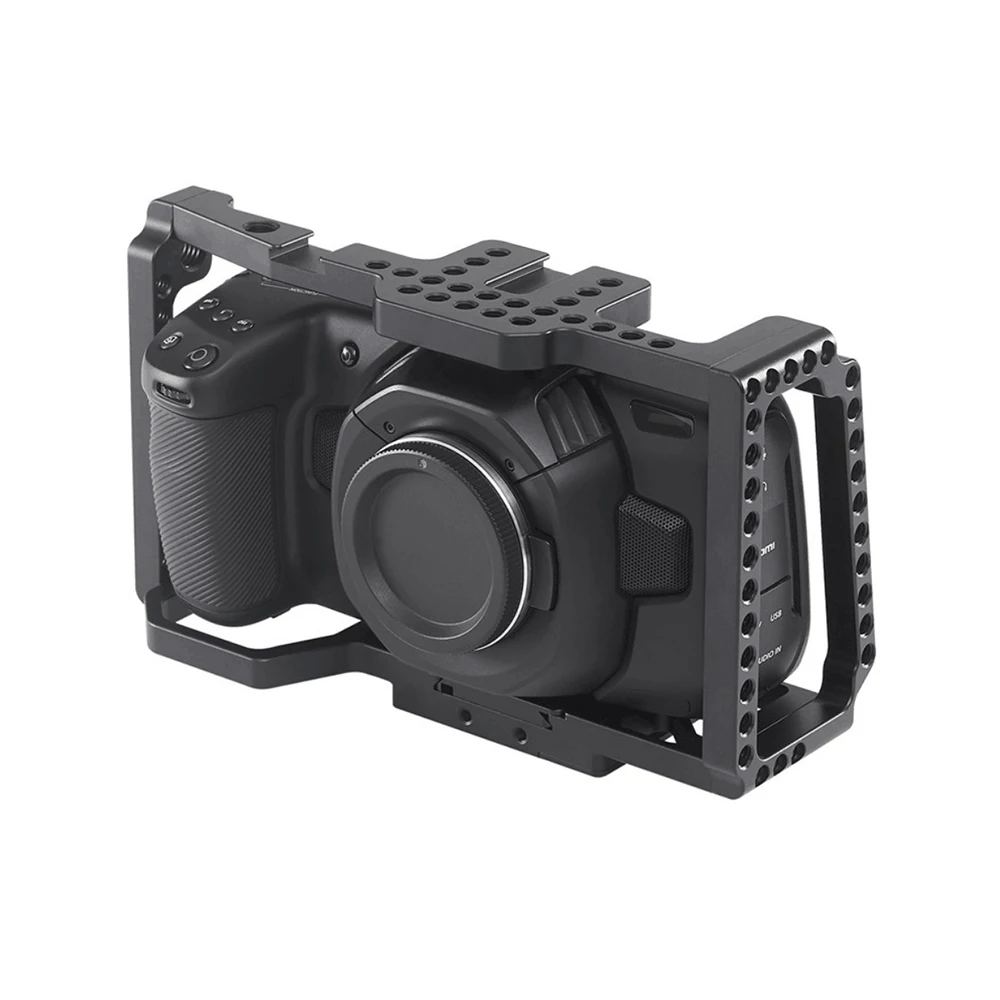 KIMRIG клетка для камеры BMPCC 4K 6K черной волшебной карманной кинокамеры 6k С КРЕПЕЖНОЙ