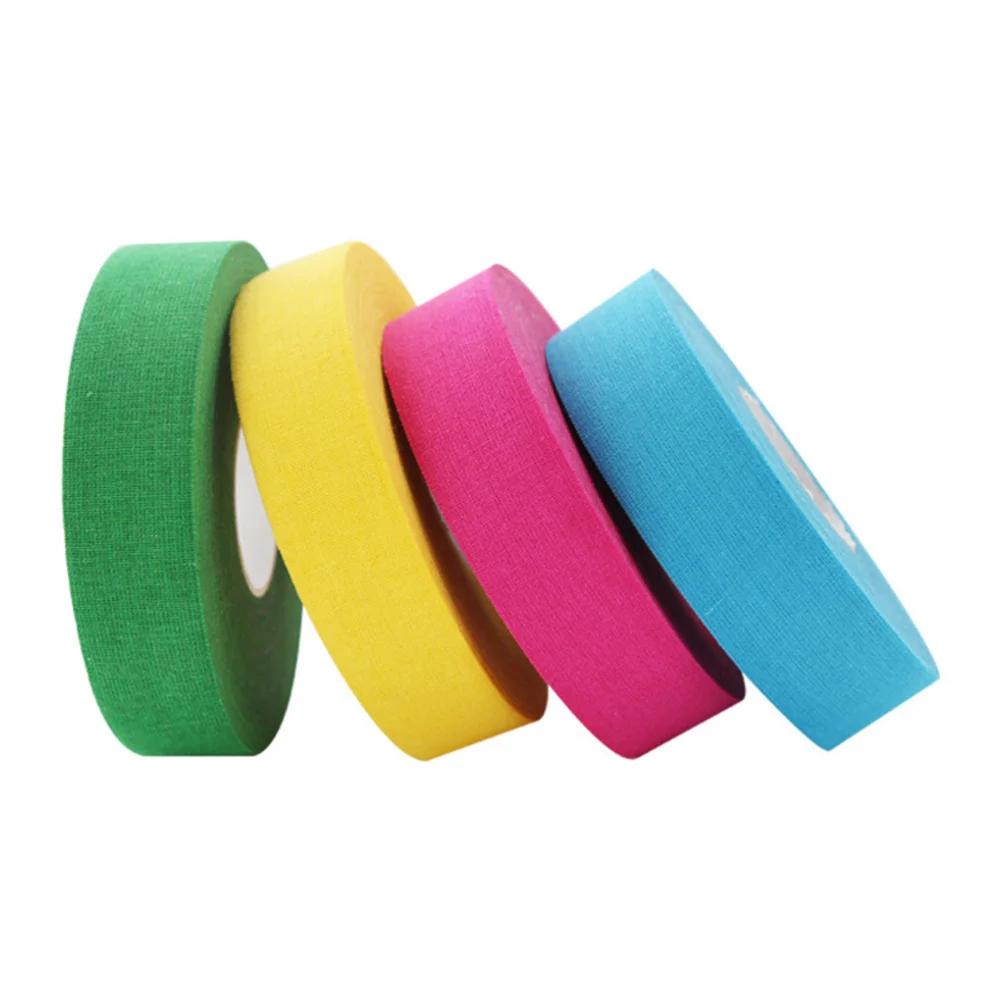 

2 Pcs 20M Hockey Stick Tape Sticky Tape Anti-slip Sports Waterproof Tape Hockey Stick Wrapper for Practice Sports Use (White)