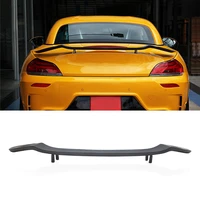 loyalty for universality rear wing spoiler matte black abs material car accessories