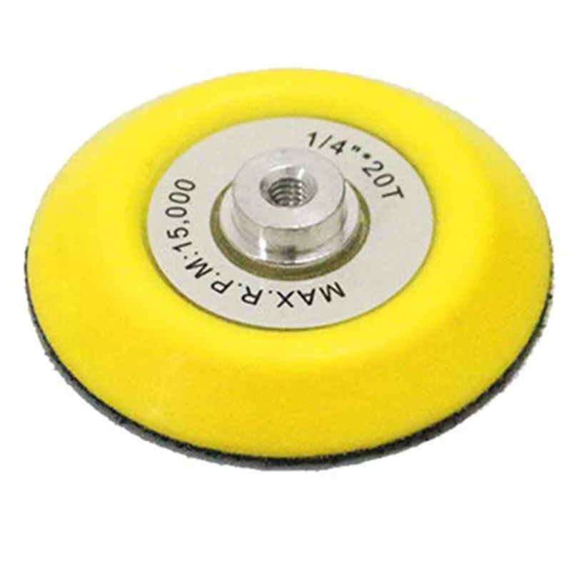 3 дюйма (75 мм) крюк и петля шлифовальная площадка для шлифовальных дисков с 1/4