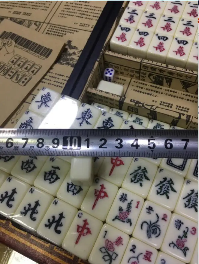 144 плитки Mah Jong Set и Box144 Mah|Статуи скульптуры| |