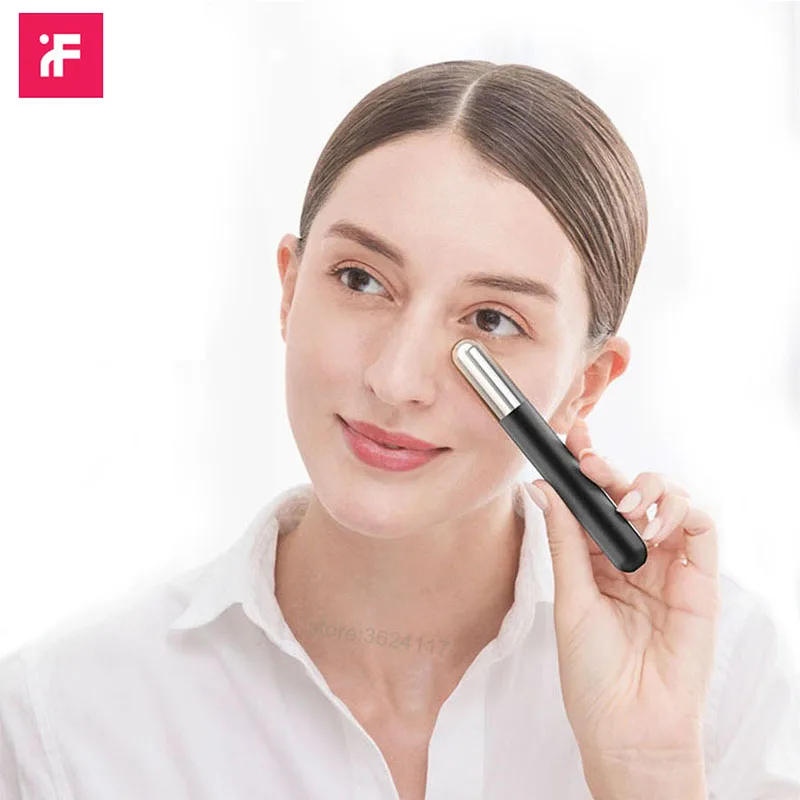 Перезаряжаемый Электрический звуковой массажер для лица и глаз с отрицательными