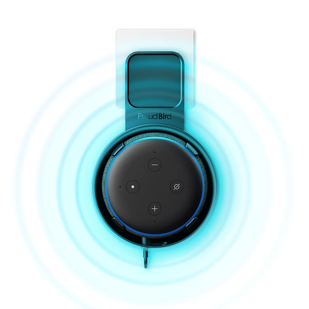 GGMM розетка настенная Подставка-вешалка для Amazon Alexa Echo Dot 3rd Gen работает с Amazon Echo Dot 3, чехол-держатель для спальни