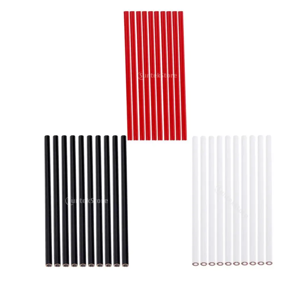 Набор из 10 китайских маркеров карандашей для отшелушивания/восковых непористые