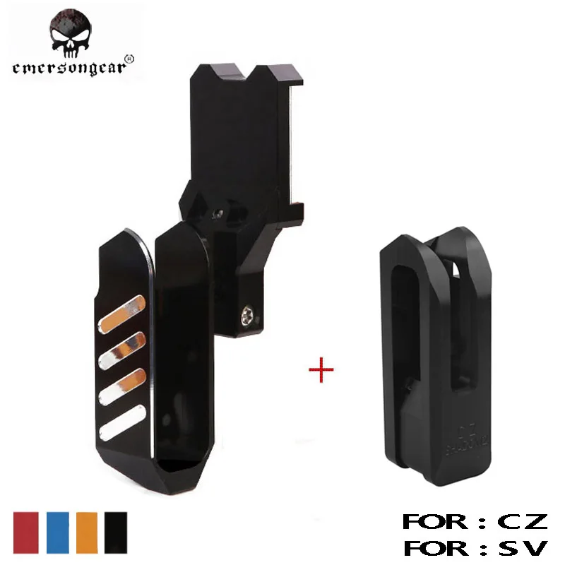 Emersongear CZ SHADOW2/SV/STI серия IPSC CNC алюминиевый гоночный мастер кобура и вставной