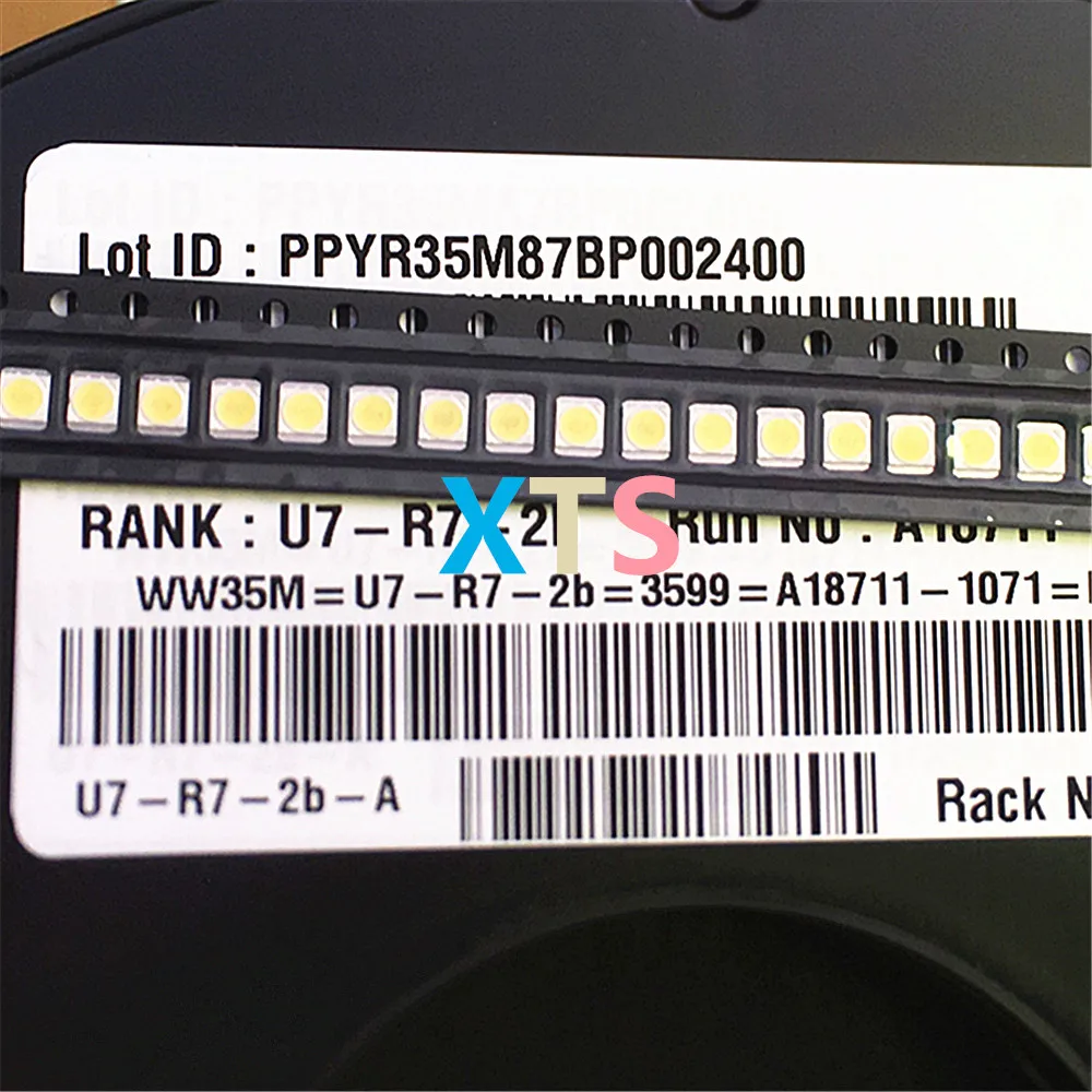 Original LG 2835 1000 шт./партия для lg светодиодный ЖК-дисплей подсветка ТВ применение СВЕТОДИОДНЫЙ подсветка 1 Вт 3 в 1210 3528 2835 холодный белый Светодиодный ЖК-Телевизор подсветка - Испускаемый цвет: Original LG 2835