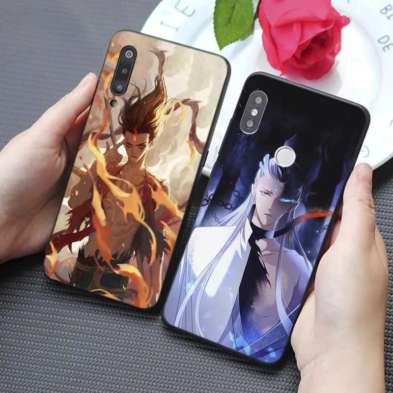 Cute Cartoon Nezha for xiaomi mi 10 pro 9 9t se 8 pocophone f1 mix 3 Soft silicone Cover Phone Case |