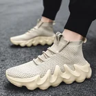 WEH носки кроссовки высокие брендовые 2021 Новые поступления сетчатая дышащая обувь Мужская Легкая летняя уличная модная повседневная обувь дизайнерская