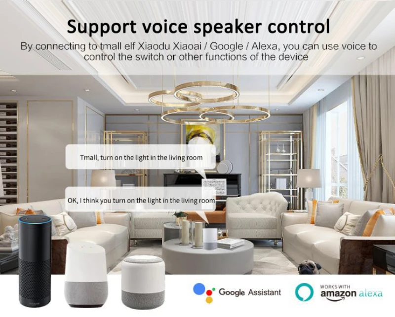 Регулятор света Tuya Zigbee 3 0 двухсторонний выключатель Google Assistant Alexa Echo | Электроника