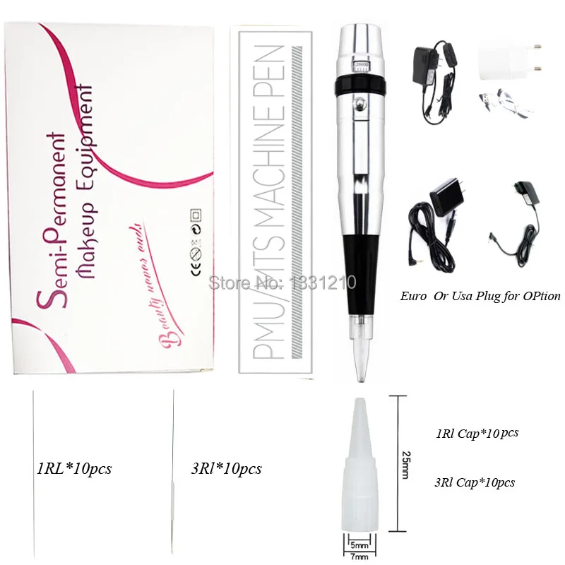 Машинка для подводки глаз бровей и губ универсальные иголки | Красота здоровье