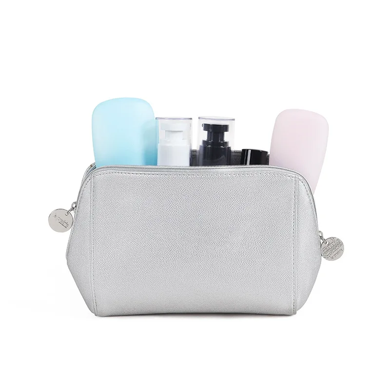 

Горячая Распродажа, косметичка из ПУ кожи, Европейская и американская мода, вместительная портативная водонепроницаемая сумка для путешес...