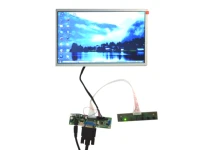 vga lcd controller board diy kit 10 1inch hsd100ifw1 a00 1024x600 30pin led screen panel