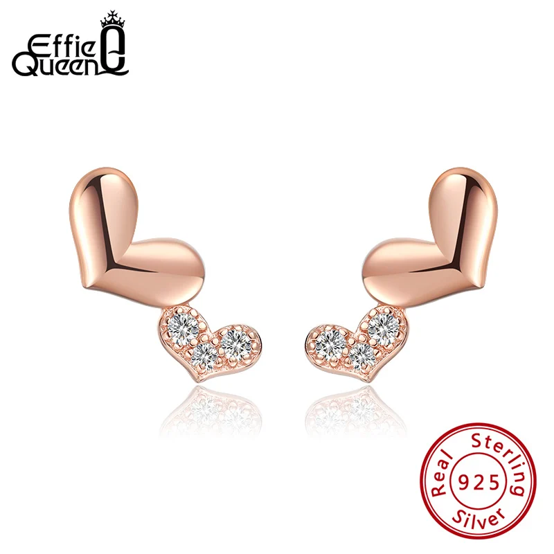 Женские серьги гвоздики с красным сердцем 10 мм|Серьги-гвоздики| |