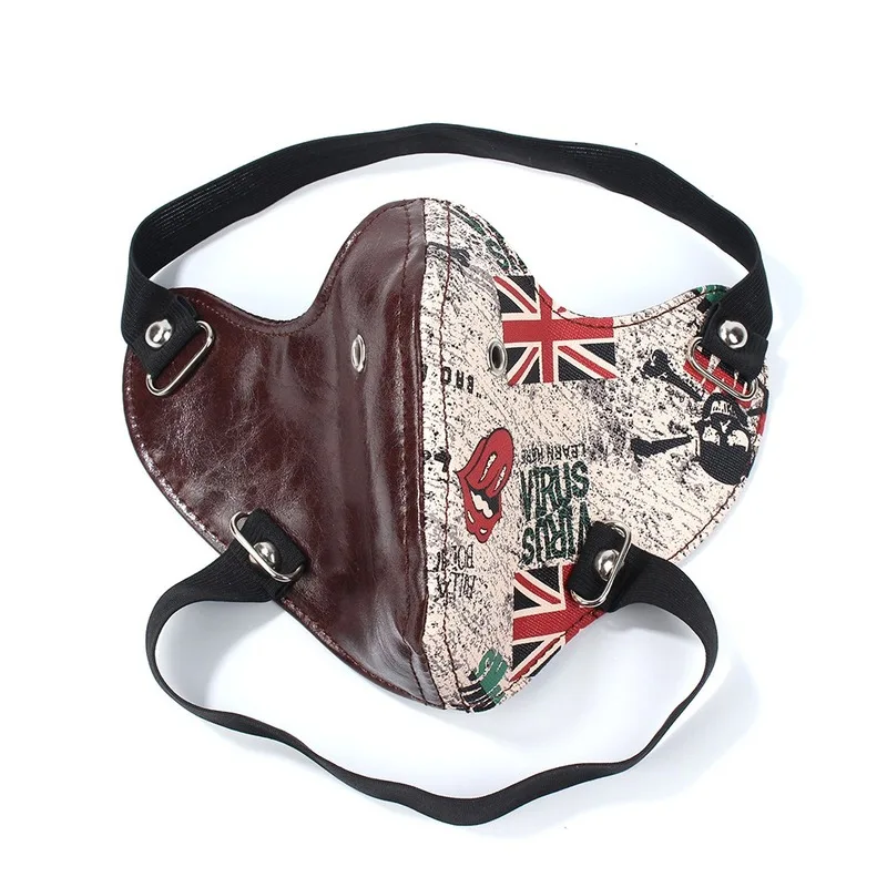 Винтажная маска в стиле панк с британским флагом трендовая Пылезащитная